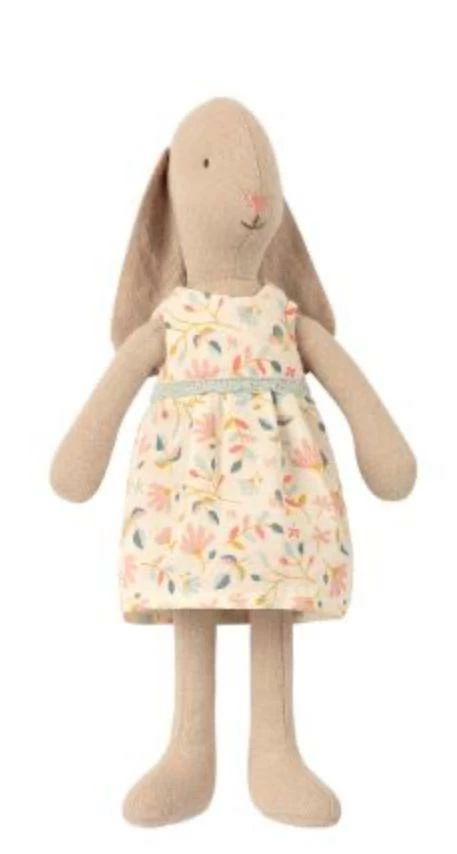 Maileg Bunny In Flower Dress Size 1
