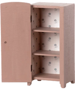 Maileg Kleider Schrank Im Vintage-look - Rosa