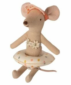 Maileg Float Ring Mouse Multi Dot