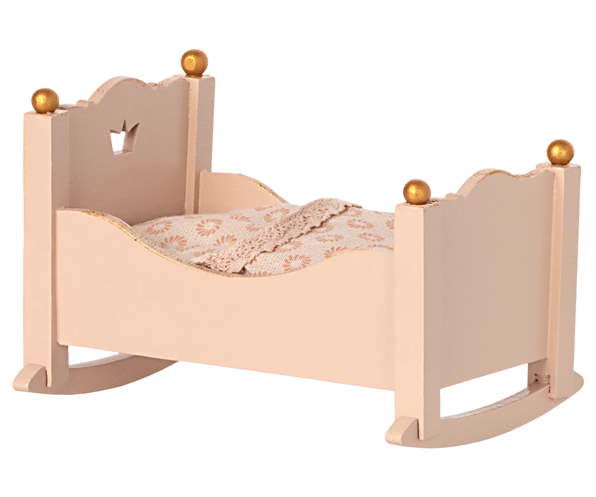 Maileg Culla Per Topolini E Coniglietti - Rosa