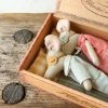 Maileg Mum & Dad Mice In Cigarbox Toy