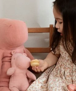 Maileg Safari Friends Small Hippo Misty Rose