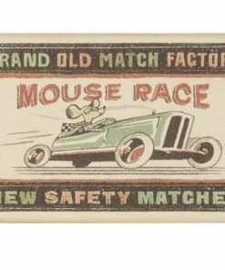 Maileg Big Brother Mouse in Retro Style Matchbox Toy