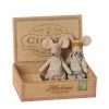 Maileg Mum Dad Mice In Cigarbox