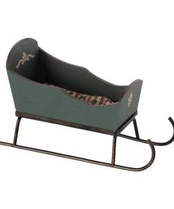 Maileg Miniature Sleigh - Green