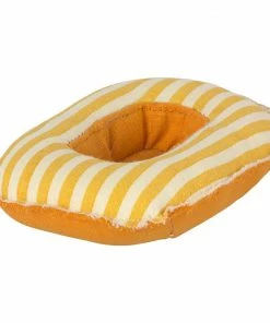 Maileg Rubber Boat For Small Mouse Yellow Stripe