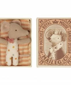Maileg Sleepy Wakey Mouse in Box
