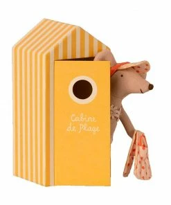 Maileg Ratones de playa, hermana mayor en caseta