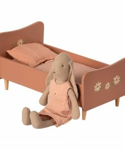Maileg Wooden Bed - for Mini Mice and Rabbits - Rose Pink