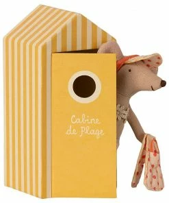 Maileg Grande Soeur Dans La Cabine De Plage Jouet