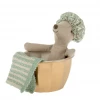 Maileg Wellness Mouse, Big Sister In Bath Tub