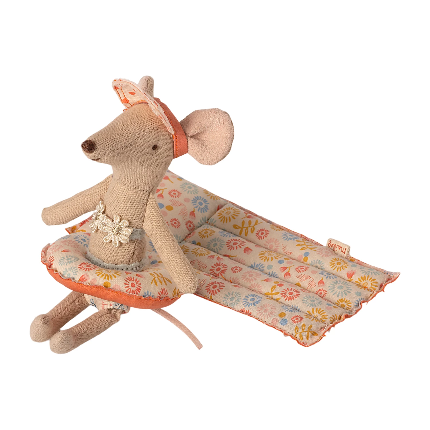 Maileg Float, Small Mouse - Flower