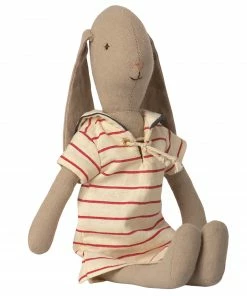 Maileg Bunny In Striped Dress Size 2