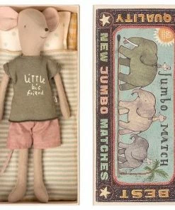 Maileg Medium Boy Mouse in Box