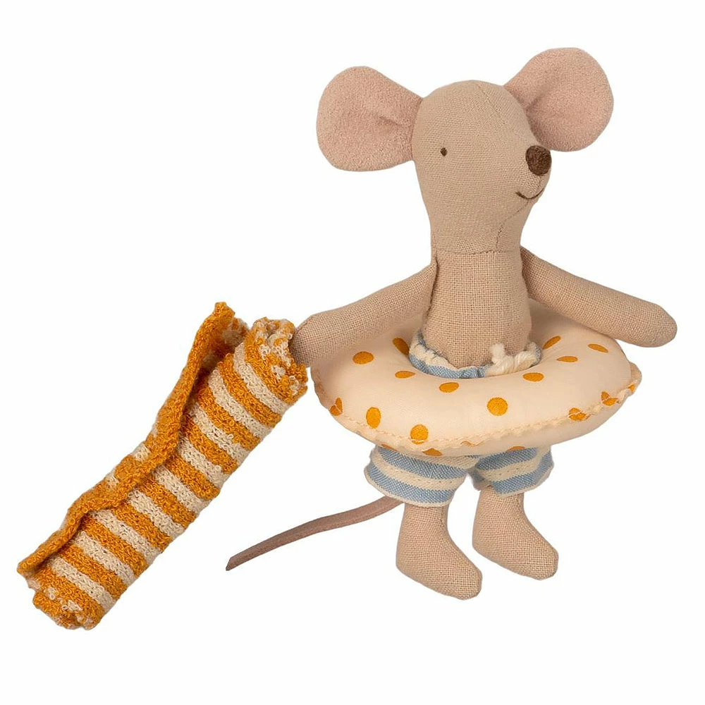 Maileg Petit Frere Dans La Cabine De Plage