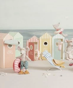 Maileg Cabina De Playa Con Hermano Mayor