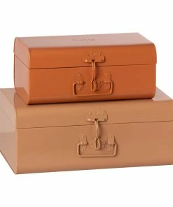 Maileg Storage Suitcase Set Powder / Rose