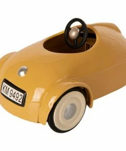 Maileg Ratón c/Coche Amarillo y Garaje