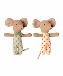 Maileg Ratoncitos Bebés Gemelos en Caja de Cerillas
