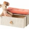Maileg Dance Mouse on Daybed