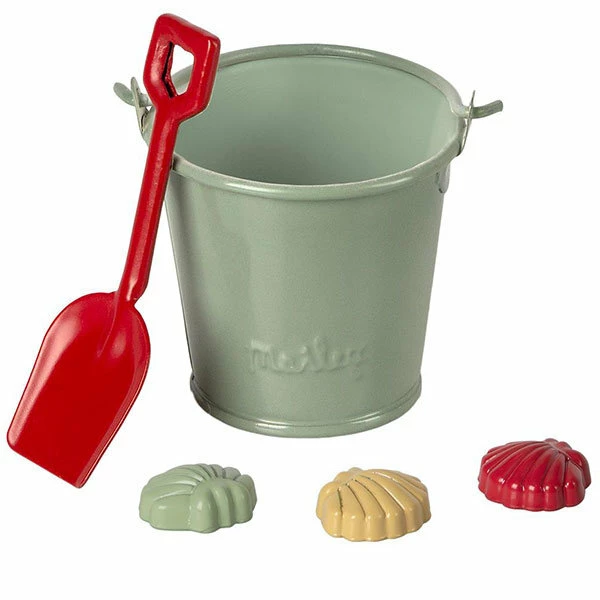 Maileg Beach Set Shovel, Bucket and Shells