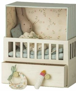 Maileg Baby Room with Micro Rabbit