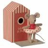 Maileg Beach Mice Little Sister Toy in Cabin De Plage