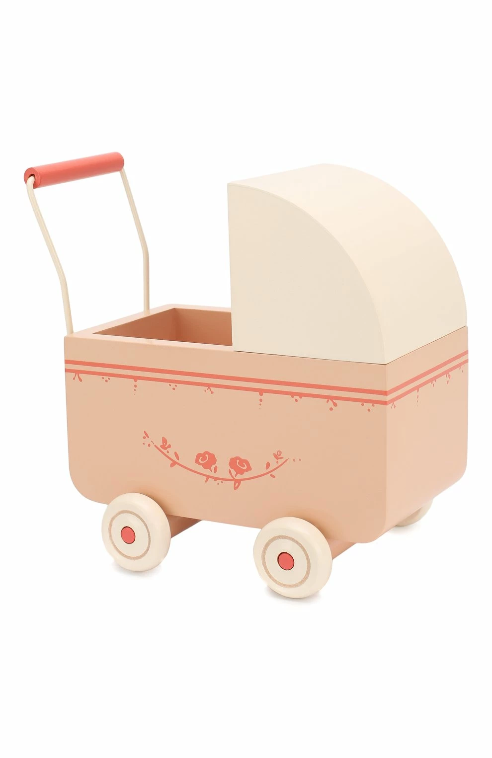 Maileg Carrito Madera Rosa "Micro"