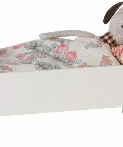 Maileg Small Off White Wood Bed