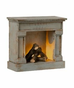 Maileg Chimenea Miniatura - Vintage Blue