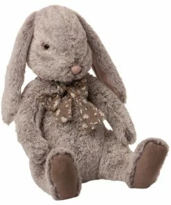 Maileg Fluffy Bunny Rabbit Plush Toy Grey