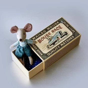 Maileg Mouse in Matchbox