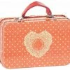 Maileg Orange Small Dots Metal Suitcase