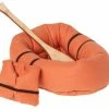 Maileg Rubber Boat with Life West and Paddle