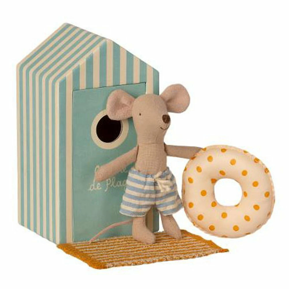 Maileg Petit Frere Dans La Cabine De Plage