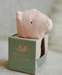 Maileg Pig Baby Rattle