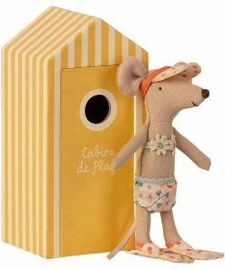 Maileg Grande Soeur Dans La Cabine De Plage Jouet