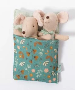 Maileg Ratoncitos Bebés Gemelos en Caja de Cerillas