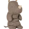 Maileg Medium Gray Safari Friends Rhino