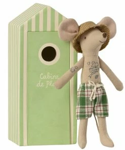 Maileg Cabina De Playa Con Papá