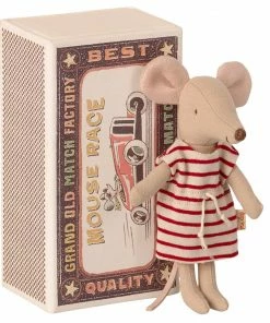 Maileg Ratoncita en Caja de Cerillas, Hermana Mayor