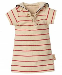 Maileg Bunny In Striped Dress Size 2