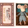 Maileg Souris Petit Frère Dans La Boîte D'allumettes