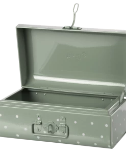 Maileg Maleta de Almacenamiento Verde de Topos