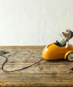 Maileg Mouse With Car Garage Toy