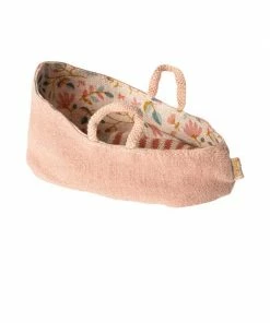 Maileg My Misty Rose Baby Mouse Carry Cot