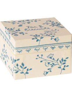 Maileg Set of White Metal Tea and Cookie Service