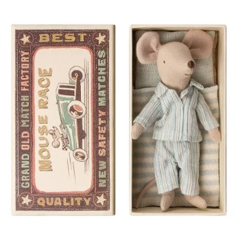 Maileg Big Brother Mouse in Matchbox Toy