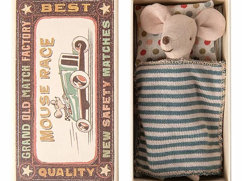 Maileg Big Brother In Matchbox Toy