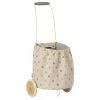 Maileg Trolley - Multi Dots - Blue